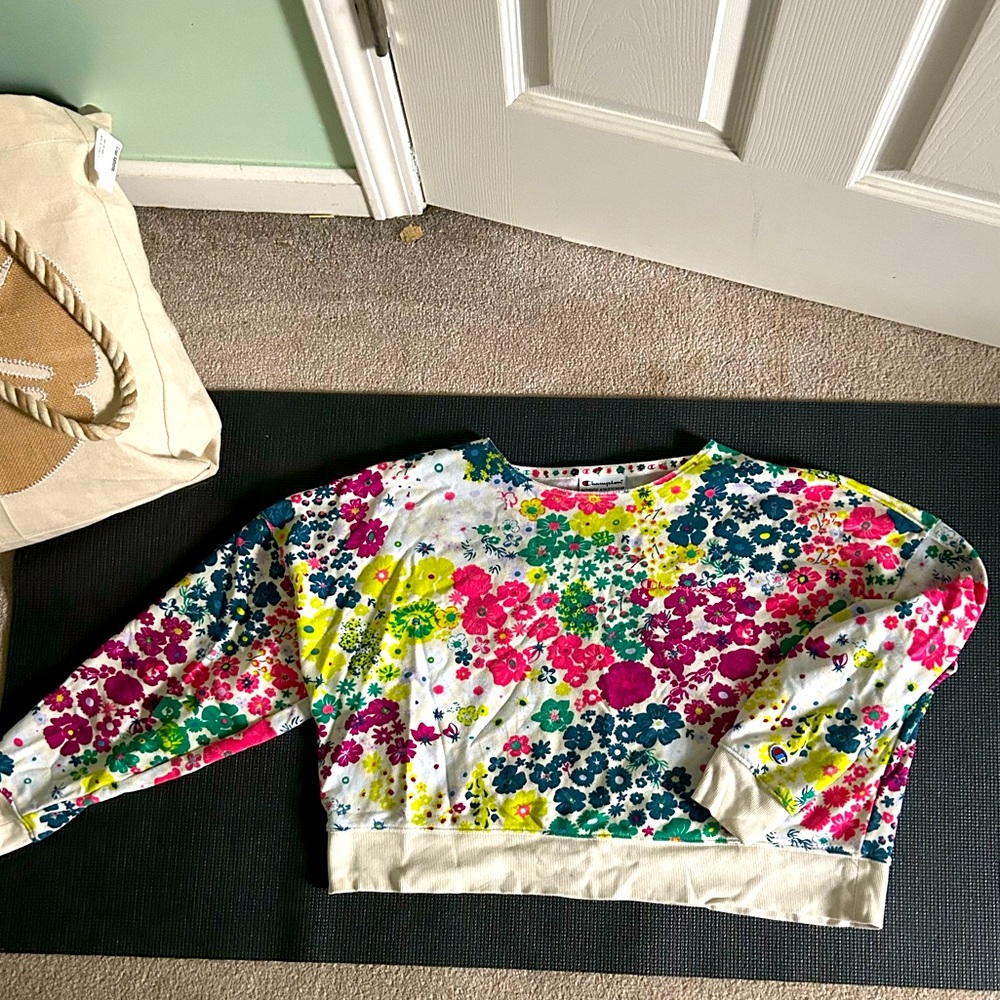 Champion cropped sweatshirt